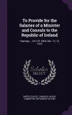 To Provide for the Salaries of a Minister and Consuls to the Republic of Ireland: Hearings..., On H.R. 3404, Dec. 12, 13, 1919