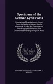 Specimens of the German Lyric Poets