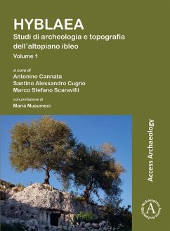 Cover Hyblaea: Studi di archeologia e topografia dell'altopiano ibleo
