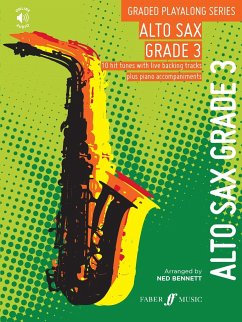 Graded Playalong Series: Alto Saxophone Grade 3 - Bennett, Ned