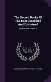 The Sacred Books Of The East Described And Examined