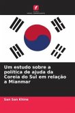 Um estudo sobre a política de ajuda da Coreia do Sul em relação a Mianmar
