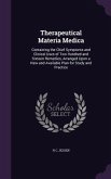 THERAPEUTICAL MATERIA MEDICA