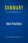 Summary: Best Practices