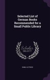 Selected List of German Books Recommended for a Small Public Library