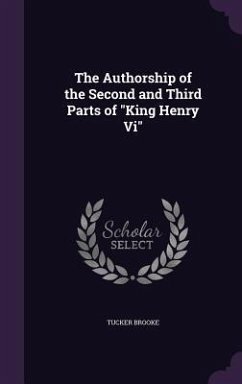 The Authorship of the Second and Third Parts of 