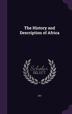 Cover The History and Description of Africa