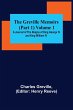 The Greville Memoirs (Part 1) Volume 1;... - Bild 1