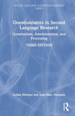 Questionnaires in Second Language Research - Dörnyei, Zoltán; Dewaele, Jean-Marc