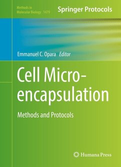 Cell Microencapsulation (eBook, PDF)