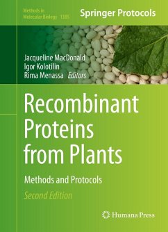 Recombinant Proteins from Plants (eBook, PDF) Cover Recombinant Proteins from Plants (eBook, PDF)