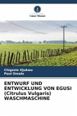 ENTWURF UND ENTWICKLUNG VON EGUSI (Citrulus Vulgaris) WASCHMASCHINE