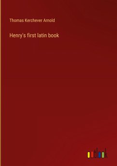 Henry's first latin book