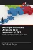 Strategie didattiche utilizzate dagli insegnanti di PPE