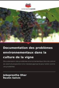 Documentation des problèmes environnementaux dans la culture de la vigne - Dhar, Jebapreetha;Selvin, Rexlin