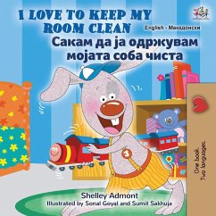 I Love to Keep My Room Clean (English Macedonian Bilingual Book for Kids) - Admont, Shelley; Books, Kidkiddos