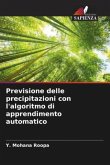 Previsione delle precipitazioni con l'algoritmo di apprendimento automatico