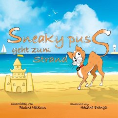 Sneaky Puss Goes to the Beach (German Edition) - Malkoun, Pauline