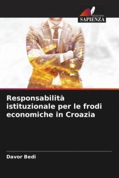 Responsabilità istituzionale per le frodi economiche in Croazia - Bedi, Davor