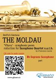 Bb Soprano Sax part of "The Moldau" for Saxophone Quartet (fixed-layout eBook, ePUB)