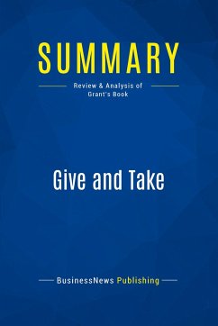 Summary: Give and Take - Businessnews Publishing