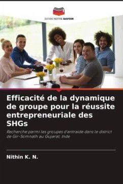 Efficacité de la dynamique de groupe pour la réussite entrepreneuriale des SHGs - K. N., Nithin