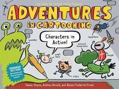 Cover Adventures in Cartooning: Characters in Action (Enhanced Edition)