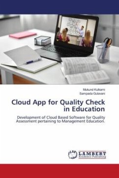 Cloud App for Quality Check in Education
