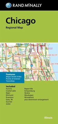 Rand McNally Folded Map: Chicago Regional Map - Rand Mcnally