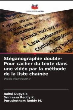 Stéganographie double- Pour cacher du texte dans une vidéo par la méthode de la liste chaînée - Dugyala, Rahul;K., Srinivasa Reddy;M., Purushotham Reddy