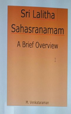 Sri Lalitha Sahasranamam-A Brief Overview - Venkataraman, M.