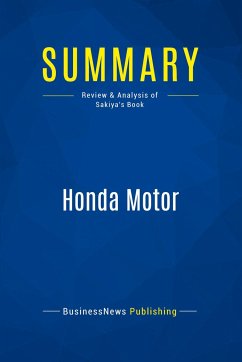 Summary: Honda Motor - Businessnews Publishing