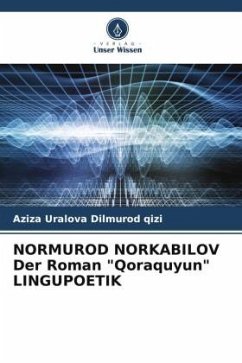 NORMUROD NORKABILOV Der Roman 