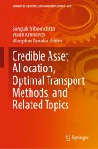Credible Asset Allocation, Optimal Transport Methods, and Related Topics (eBook, PDF)