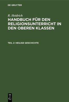 Cover Heilige Geschichte (eBook, PDF)