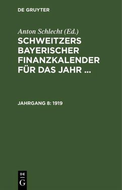 Cover 1919 (eBook, PDF)