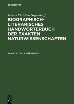 Lieferung 1 (eBook, PDF) - Poggendorff, Johann Christian