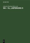 Sn - Vl, Lieferung 5 (eBook, PDF)