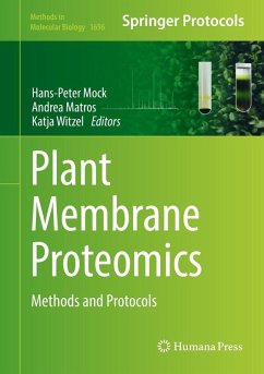 Cover Plant Membrane Proteomics (eBook, PDF)