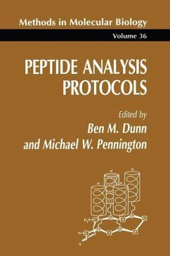 Peptide Analysis Protocols (eBook, PDF) - Dunn, Ben M.; Pennington, Michael W.