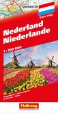 Niederlande Strassenkarte 1:200 000