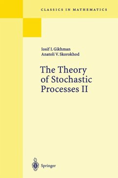 The Theory of Stochastic Processes II (eBook, PDF) - Gikhman, I. I.; Skorokhod, A. V.