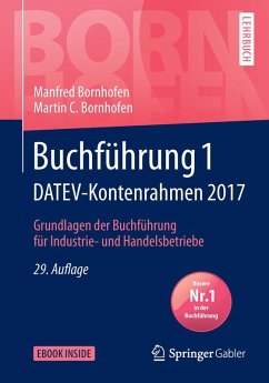 Buchführung 1 DATEV-Kontenrahmen 2017 (eBook, PDF) - Bornhofen, Manfred; Bornhofen, Martin C.