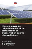Mise en ¿uvre de l'algorithme MPPT de perturbation et d'observation pour le photovoltaïque