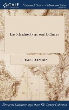 Das Schlachtschwert - Clauren, Heinrich