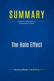 Summary: The Halo Effect Summary: The Halo Effect
