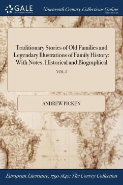 Cover Traditionary Stories of Old Families and Legendary Illustrations of Family History
