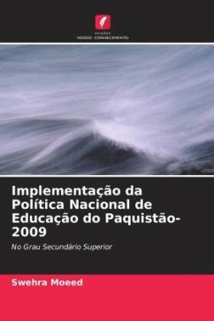 Implementação da Política Nacional de Educação do Paquistão-2009 - Moeed, Swehra