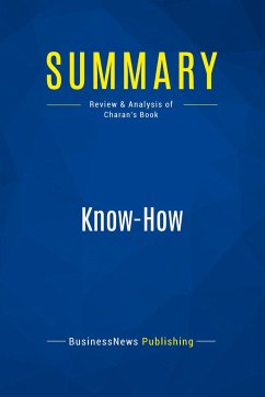 Summary: Know-How - Businessnews Publishing
