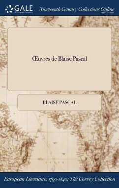 OEuvres de Blaise Pascal - Pascal, Blaise